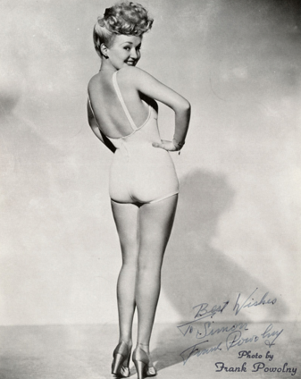 Betty Grable Pinup